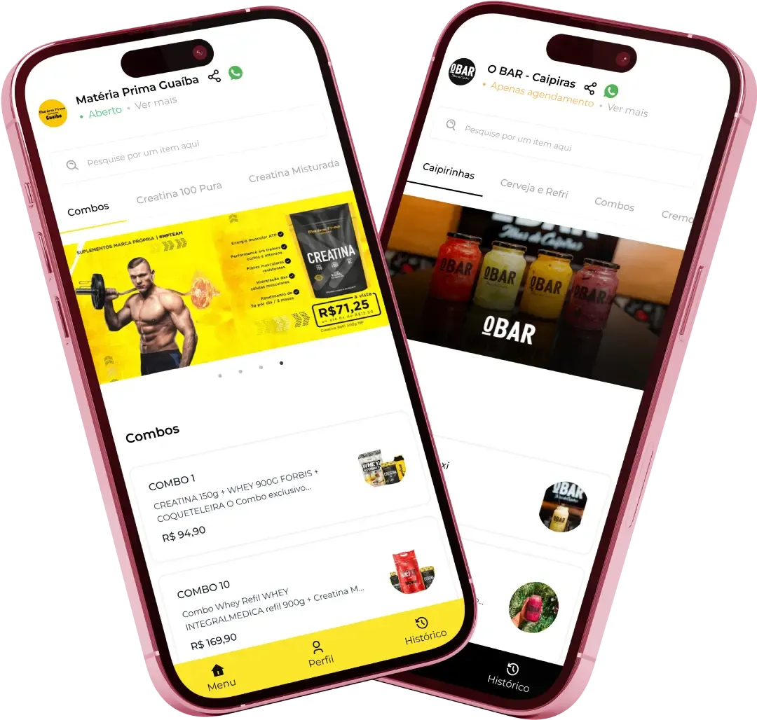 Smartphones displaying C10 app